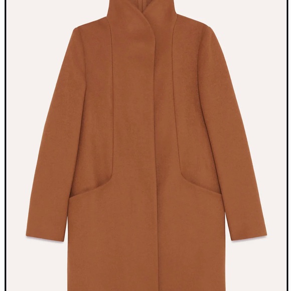 Wilfred Coccon Coat XXS Caramel - Picture 3 of 7